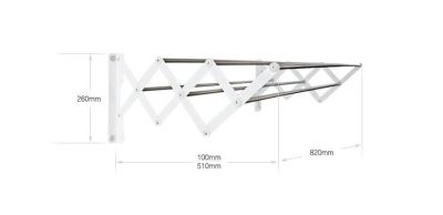 Сушилка настенная раздвижная Gochu Artex