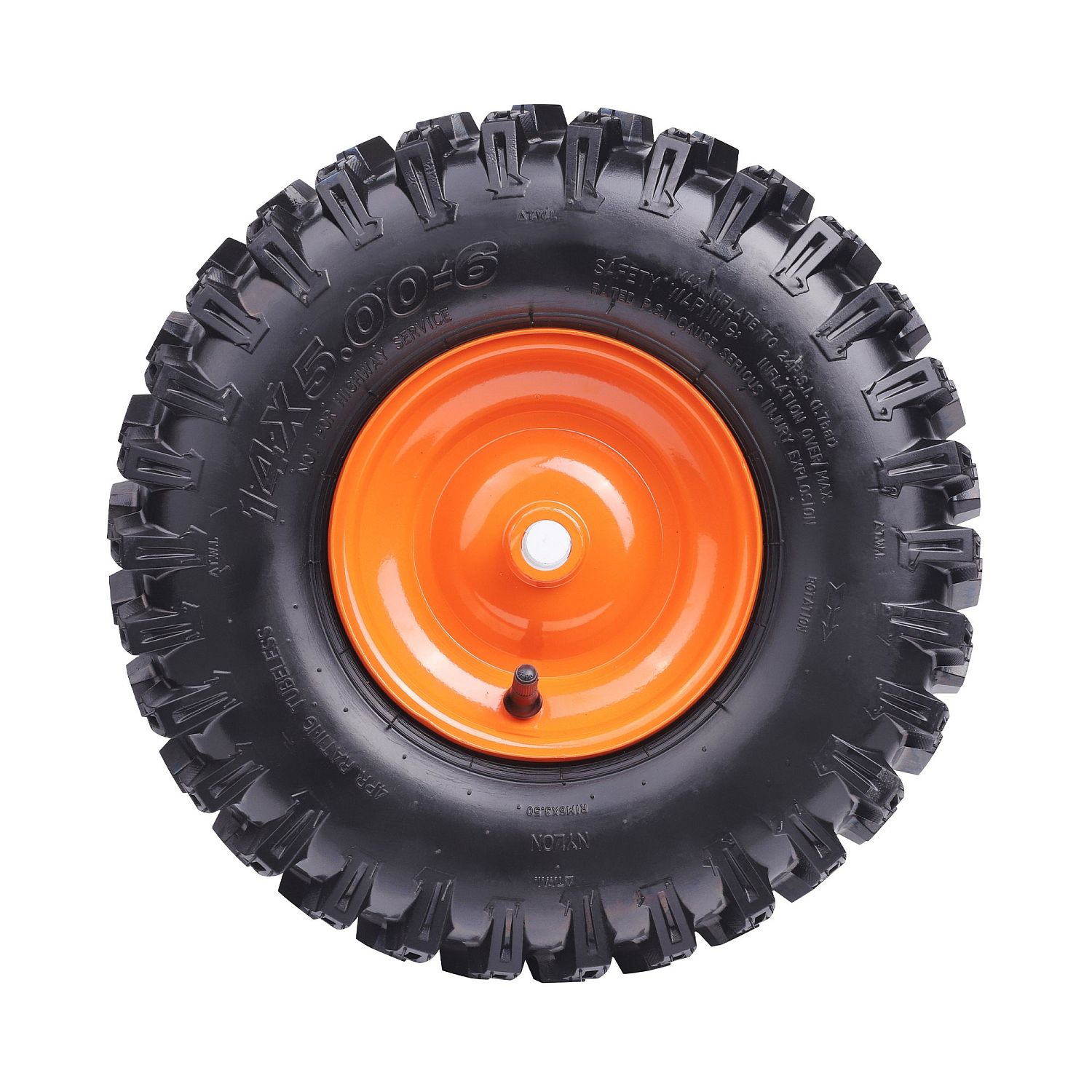 Колесо пневматическое с диском для снегоуборщика Patriot 14х5.00-6,стандарт, правое