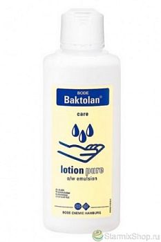 Бактолан лосьон (эмульсия масло в воде с пантенолом, без отдушки), флакон 350 мл, арт. 9802533