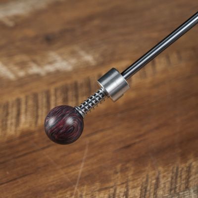 Ручка-шар TSPROF, 6 мм, Crazy Fiber (Пурпурит)