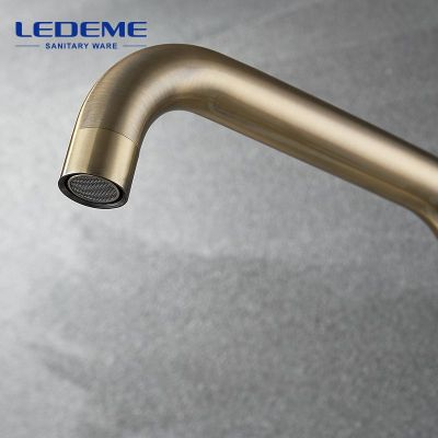 СМЕСИТЕЛЬ ДЛЯ КУХНИ LEDEME L4048C, БРОНЗА