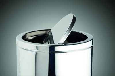 Ведро с крышкой-качелью Jofel AL74040SV 40л