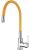 СМЕСИТЕЛЬ ДЛЯ КУХНИ LEDEME L4898-4, ГИБКИЙ ИЗЛИВ ЖЁЛТЫЙ