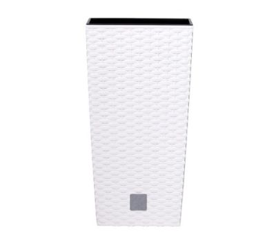 Кашпо для цветов Prosperplast Rato Square 91,5+37л, белый