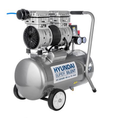 Компрессор безмасляный HYUNDAI НYC 18224LMS поршневой, бесшумный