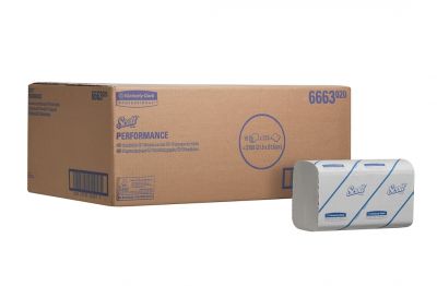 Бумажные полотенца в пачках Kimberly-Clark SCOTT Scottfold 6663