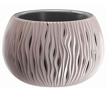 Кашпо для цветов SANDY BOWL DSK290-7529U мокко 2 предмета 3.9л							