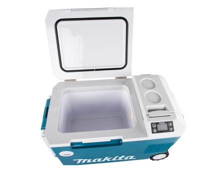 Холодильник аккумуляторный с функцией подогрева DCW180Z 18 В, DС - 12В, AC - 220В, 20 л, без акб и ЗУ