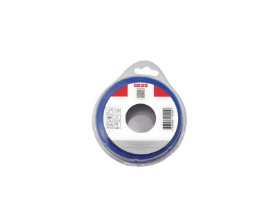 Леска триммерная GEOS круглая "Round", 2.0 мм, 15 м, в блистере