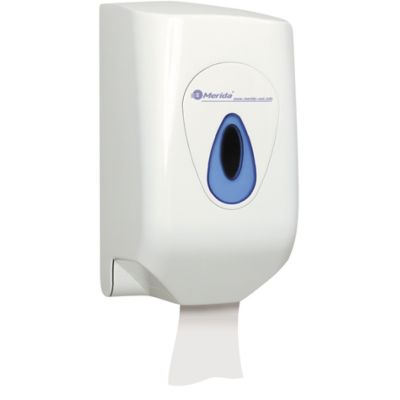 Кассета-полотенцедержатель для бумажных полотенец в рулонах "MINI MERIDA TOP" (синяя капля) PR2TN