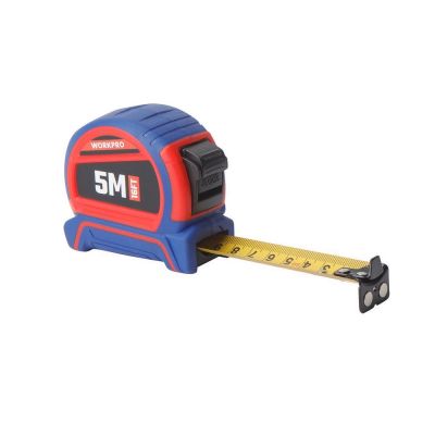 Рулетка 5 м х 25 мм двухсторонняя  метрическая шкала  WORKPRO