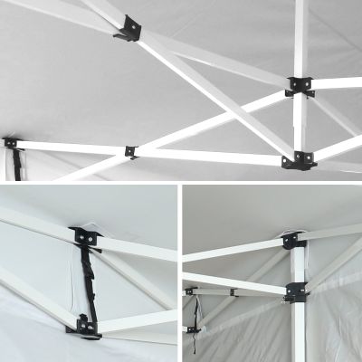 Тент садовый Helex 4330 3x3x3м полиэстер белый