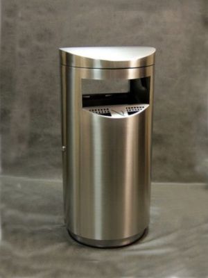 Урна-пепельница  "Терминал М" шлифованная