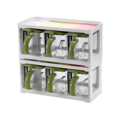 Набор контейнеров для хранения специй 6 в 1