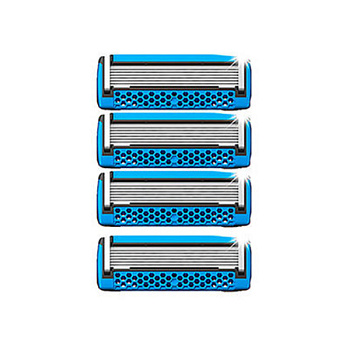 Комплект запасных лезвий из 4-х штук к бритвенному станку Dorco Pace 7