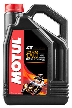 Моторное масло MOTUL 7100 4T SAE 10W60 (4 л.)