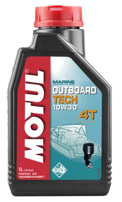 Моторное масло MOTUL OUTBOARD TECH 4T 10W30  (1л.)