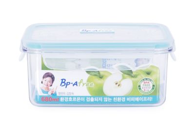 Тритановый контейнер с замками TR-04RT 680 мл