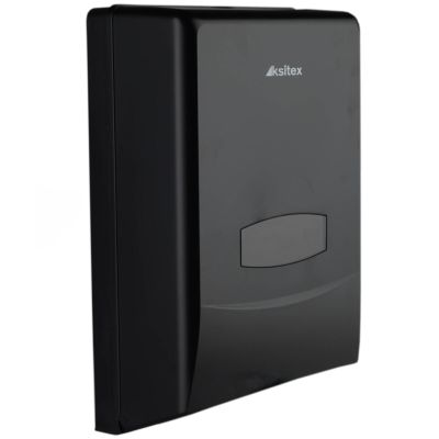 Диспенсер листовых полотенец Ksitex TH-8135B (черный)