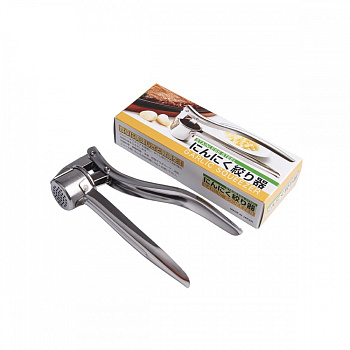 SEK8001 Чеснокодавка стальная Япония 35х155х25мм