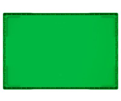 Ящик складной с кнопками-фиксаторами (ударопрочный, морозостойкий) АП 488, комплект 7 штук