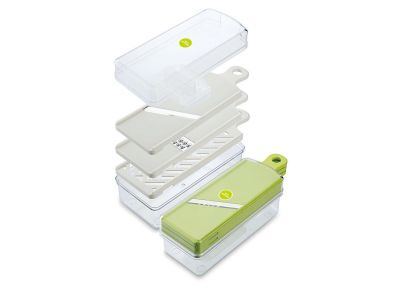 Набор терок для овощей из 3х шт. c контейнером Kawasaki Plastics