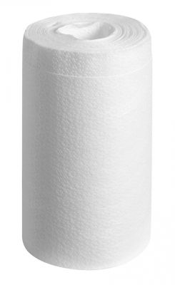 Протирочная салфетка Kimberly-Clark Wettask® DS в малых рулонах + герметичное ведро-диспенсер 7752