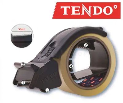 Эргономичный диспенсер для скотча с регулировкой натяжения и обрезкой Tendo SJ-50M