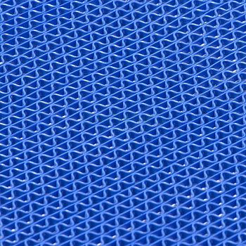 Рулонное ячеистое противоскользящее покрытие Zig-Z 5 мм синее