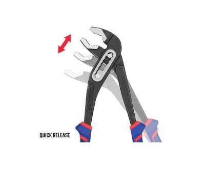 Клещи переставные 250 мм сантехнические CR-V  WORKPRO