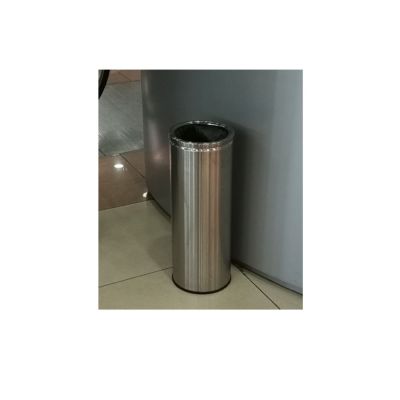 Урна для сбора мусора "Баррель" шлифованная, 16 л.