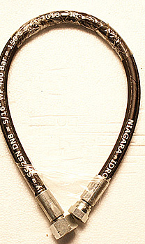 Шланг ВД, 2SN, d=8мм, L=600мм, 400 Bar, 3/8F-М22х1.5F