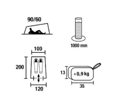 Палатка Green Glade Minicasa