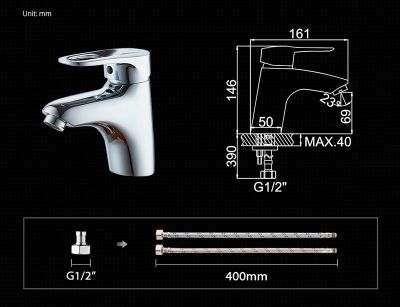 СМЕСИТЕЛЬ ДЛЯ УМЫВАЛЬНИКА LEDEME L1004