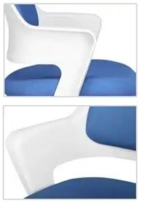 Стул ортопедический черно-оранжевый DSP AH0122