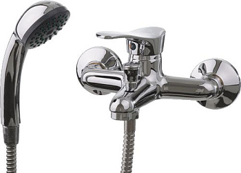 СМЕСИТЕЛЬ ДЛЯ ВАННОЙ И ДУША LEDEME L3014, КОРОТКИЙ ИЗЛИВ