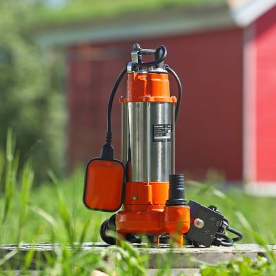 Насос дренажный PATRIOT FQ500 N с ножом для грязной воды, 450 Вт