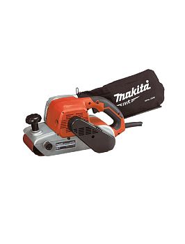 Ленточная шлифмашина электрическая Makita M9400 940 Вт, 100х610 мм, 380 м/мин