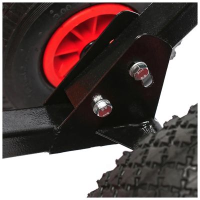 Лопата для уборки снега на колёсах 