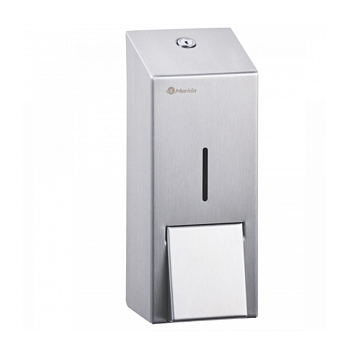 ДОЗАТОР ЖИДКОГО МЫЛА МЕТАЛЛИЧЕСКИЙ "MERIDA STELLA R" MAXI (МАТОВЫЙ) 1000 МЛ