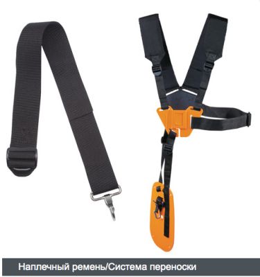 Мотокоса Stihl 4134 200 0389 FS 250 (1,6 кВт, 6,3 кг, DM 250-3, двойной ремень)+головка AutoCut 36-2