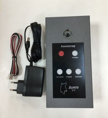 Профессиональный алкотестер (алкометр) для проходной Динго В-01