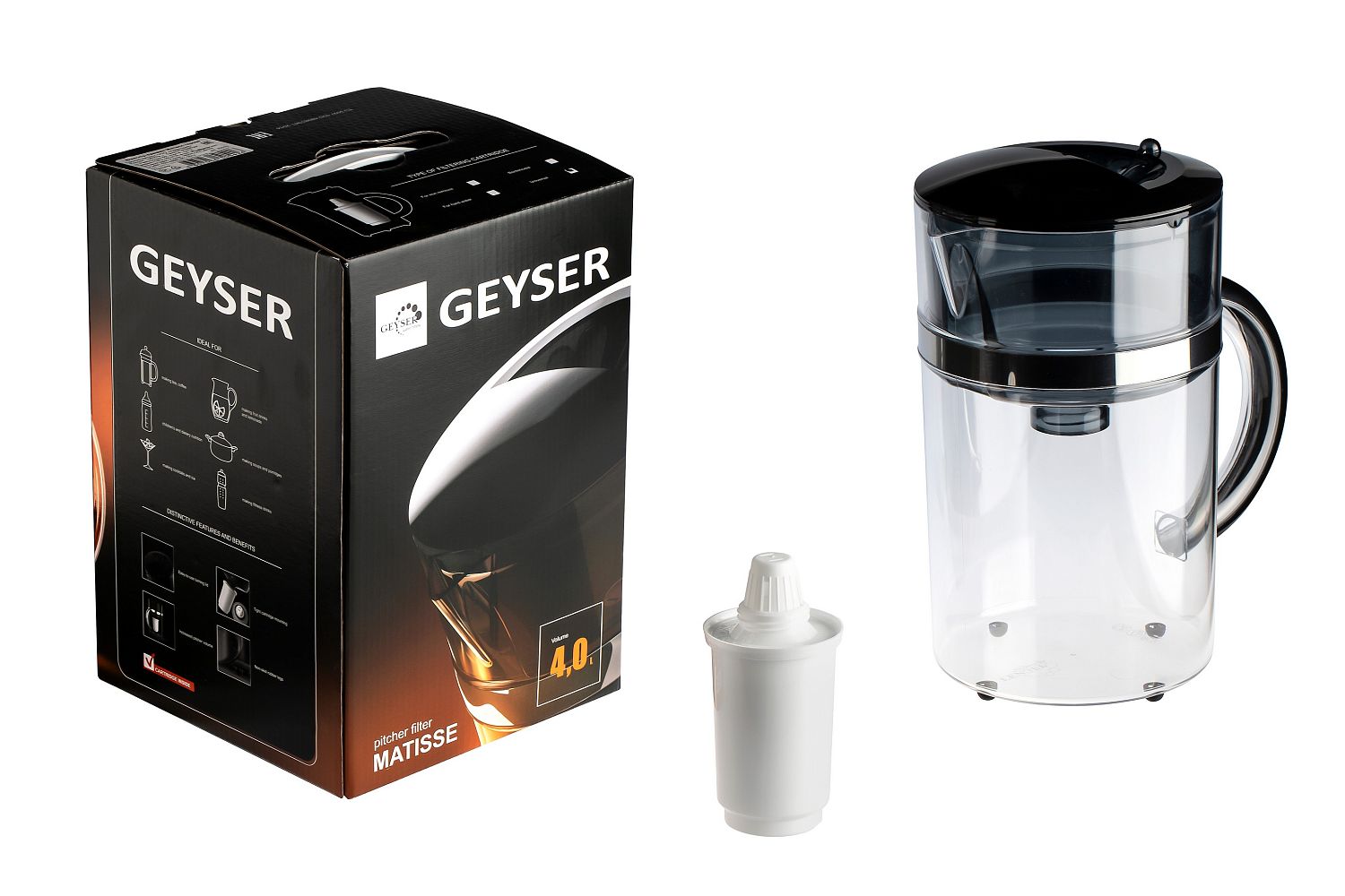 Фильтр для питьевой воды Гейзер Матисс Хром