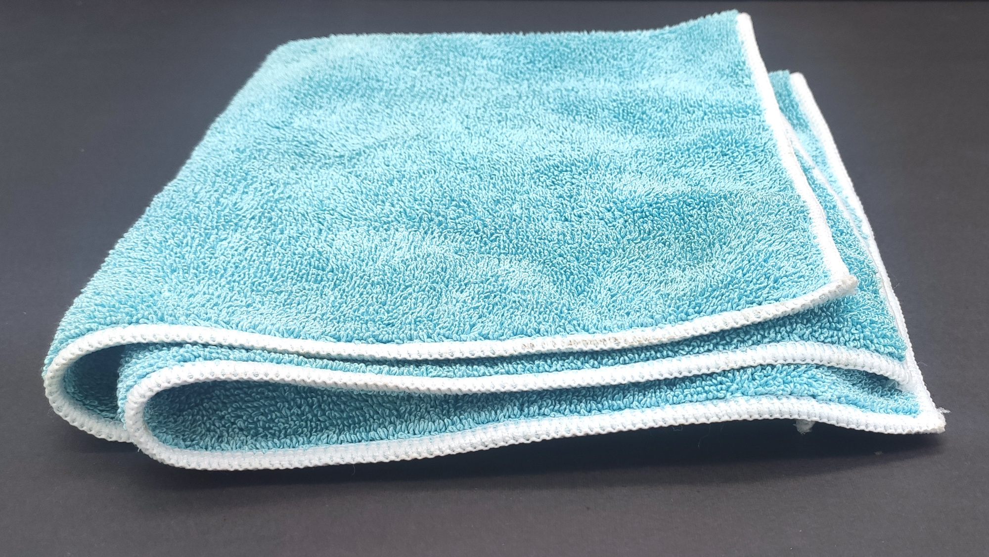 Протирочный двусторонний материал из микрофибры DTP-600 (42х42см) синий