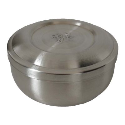 Традиционная чаша для подачи риса с крышкой Livingqueen GLOSSY матовая 300 мл