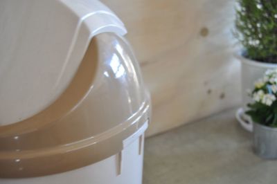 Мусорное ведро с поворотной крышкой Datum Push Dustbin 20 л.