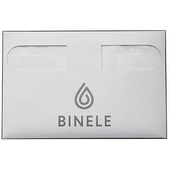 Одноразовые покрытия на сидение унитаза BINELE, 10 пачек по 200 шт, арт. CP02HX