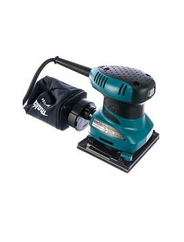 Вибрационная шлифовальная машина электрическая Makita BO4556 200 Вт, 114x140 мм, 14000 об/мин