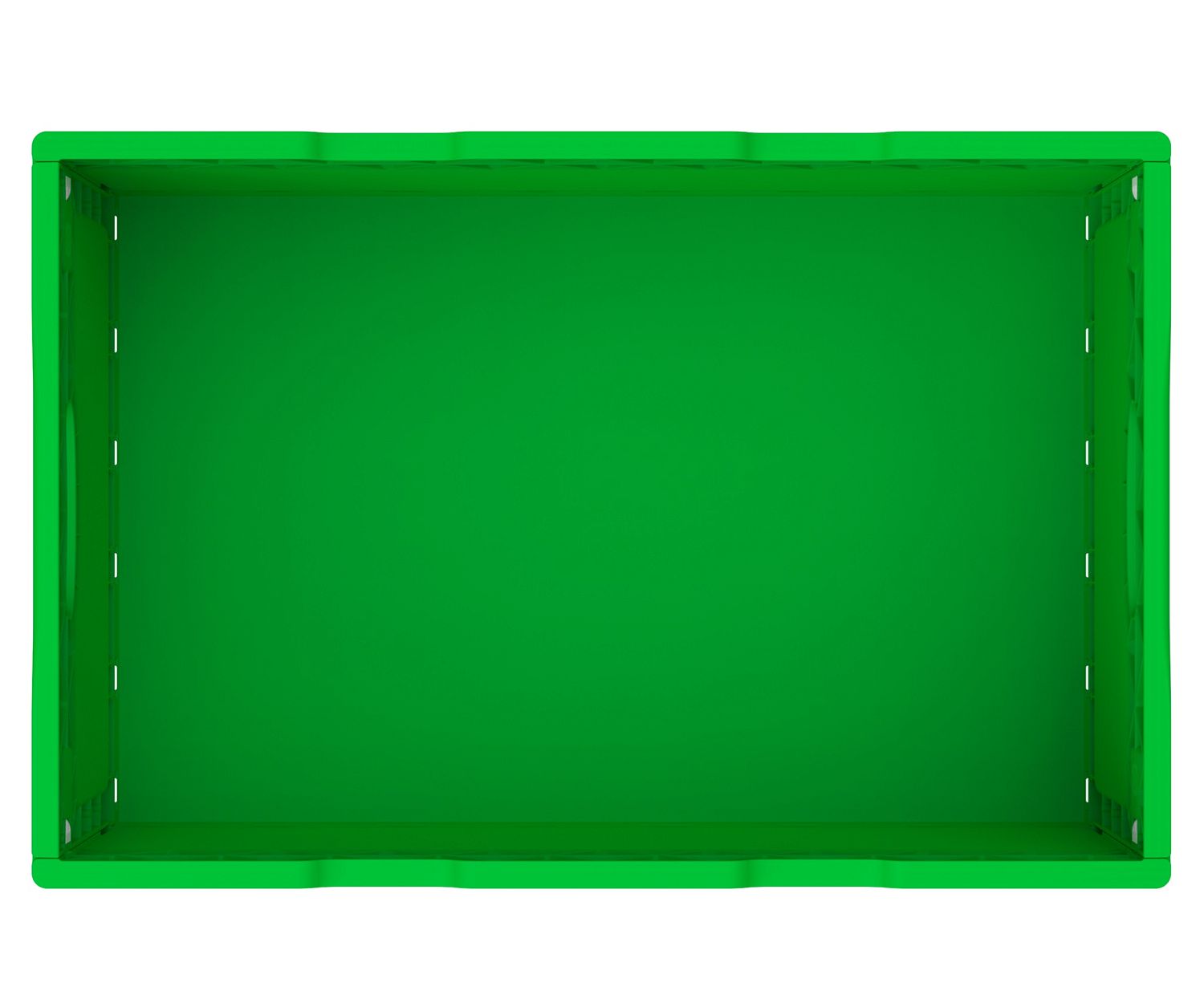 Ящик складной с кнопками-фиксаторами (ударопрочный, морозостойкий) АП 488, комплект 7 штук