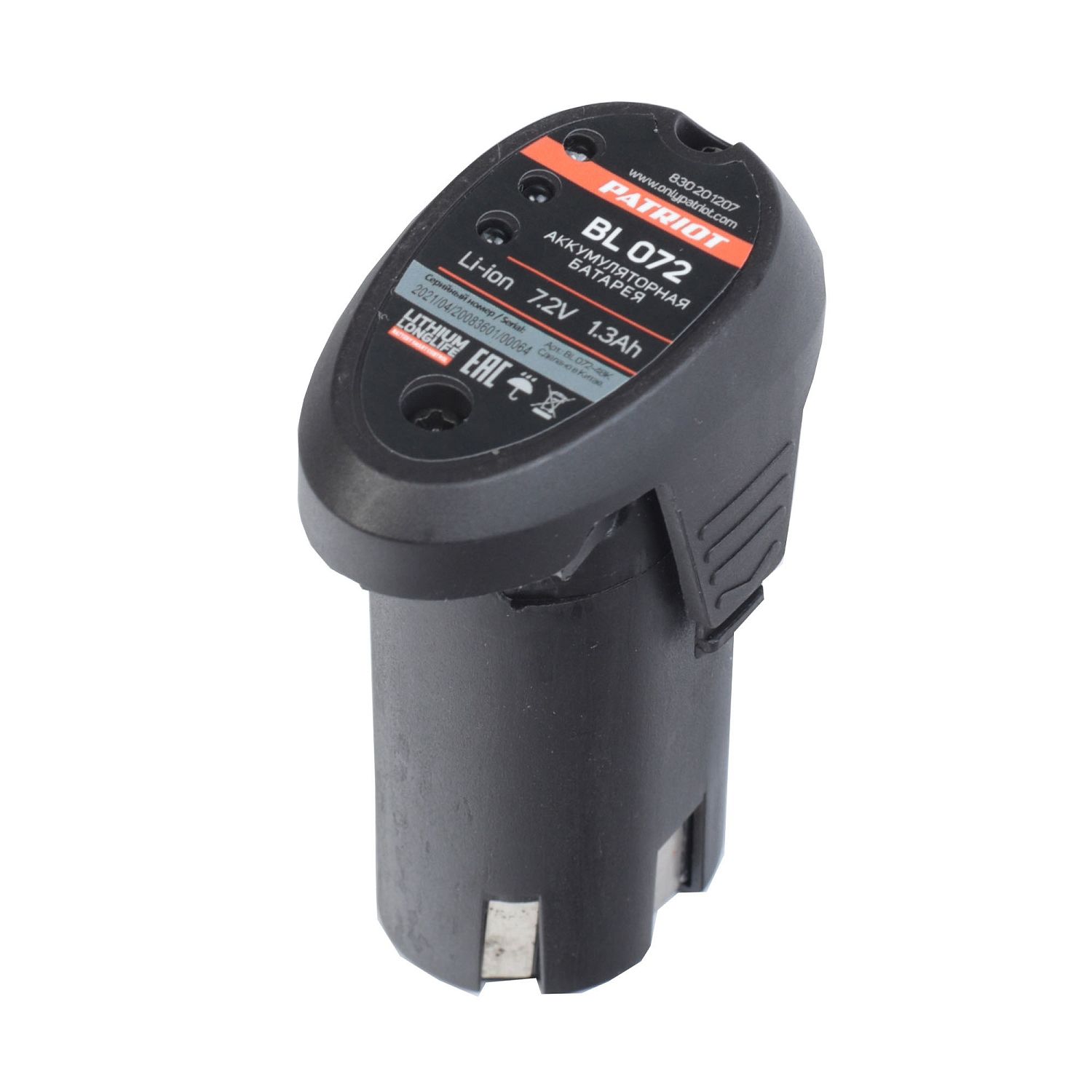 Батарея аккумуляторная PATRIOT BL072 7.2В для кусторезов CSH272 и CSH372